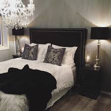 Actual Instagram Homes On Instagram Elegant Black Bed By Monicas Home Blackbed Blackheadbo Black Headboard Bedroom Bedroom Inspirations Luxurious Bedrooms