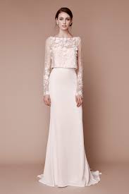 Tadashi Shoji Bridal Fall 2019 Fashion Show Wedding Dress Trends Wedding Dress Separates Luxury Wedding Dress