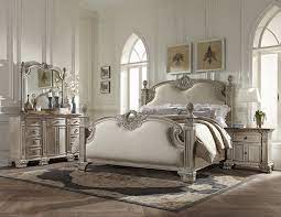 Maybe you would like to learn more about one of these? Orleans Poster Bedroom Set In Weathered White Finish