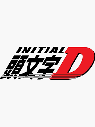 Initial D Series Logo Sticker By Jazz3602 Redbubble In 2020 Initial D Initials Logo Sticker