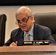 County Solicitor Michael Klimpl Retires Donald Williams Named Successor
