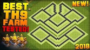 The first level 9 farming base in the list has so many compartments which make's it harder to take out the entire loot for ground troops. Are You The Best Th9 Clash Champs Tournament Clash Of Clans Th9 Best Attacks Tournament Clashtrack Com