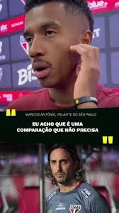 OBRIGADO, MAS AGORA É OUTRO! 🤝⁣, ⁣, Marcos Antônio evitou comparar o  antigo treinador são-paulino com o atual! Para o atleta, cada um teve a sua  importância para o clube e não há necessidade de uma ...