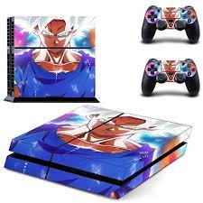 Dragon ball, dragon ball z, dragon ball gt, dragon ball we deliver the best dragon ball z ps4 controller skins worldwide & near you including to your country: Dragon Ball Z Ultra Instinct Goku Vinyl Skin Sticker For Sony Playstation 4 Console And 2 Controllers Shop Dbz Clothing Merchandise