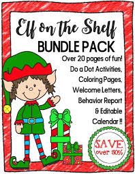 elf on the shelf printables