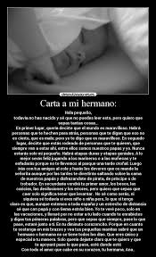 Carta A Mi Hermano Desmotivaciones