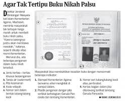 Jual jasa duplikat dokumen surat nikah jakarta selatan rizka. Polisi Tangkap Pemalsu Buku Nikah Metro Koran Tempo Co
