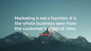 This list includes notable peter drucker quotes on various subjects, many of which are inspirational and thought provoking. Peter F Drucker Quote Marketing Is Not A Function It Is The Whole Business Seen From