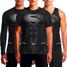 Black And Silver Superhero Suit Superman Black Suit T Shirt Justice League Movie For Sale Revealed Buy New Henry Cavill Black Superma Superman Black Suit Black Superman Black Superman Costume