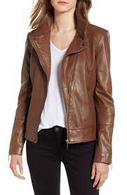 Leather Moto Jacket Main Color Saddle Brown Leather Moto Jacket Leather Jacket Outfits Leather Jacket