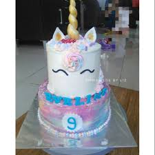 Unicorn Gambar Kue Ulang Tahun Arumi Gambar