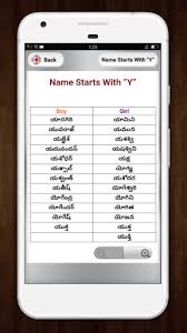 We may earn commission on some of the items you choose. Telugu Baby Names à°¬ à°¬ à°ª à°° à°² Apps On Google Play