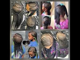 In these hair styles, the hair is braided or plaited near to the head. Most Beautiful Kids Cornrows Hairstyles Feed In Trending Braids Must See Youtube