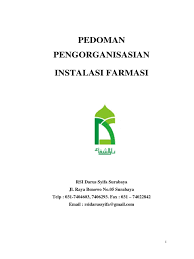 Daftar online rumah sakit darus syifa. Pedoman Pengorganisasian To Surveior Docx