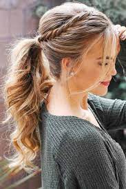 50 Charming Braided Hairstyles Braided Charming Hairstyles Hair Styles Braided Hairstyles Medium Hair Styles