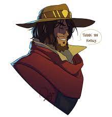 Tumblr Inline Oenhsbfli41qctrwo 540 Png 540 561 Mccree Overwatch Overwatch Drawings Overwatch