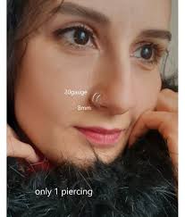 Gold Men Nose Ring