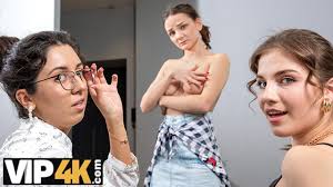 DYKE4K. Strict lady boss cant resist spectacular lesbian threesome in the  office