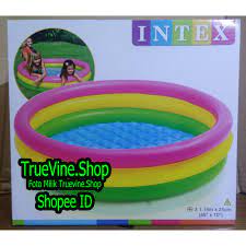 Terakhir, perhatikan toko yang menjual. Kolam Renang Intex 114 Cm 1 14 Meter X 25 Cm Ukuran Medium 3 Ring Shopee Indonesia