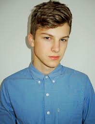 Dark Blonde Hair Blue Eyes Model Ben Jordan