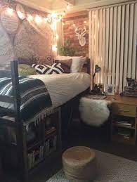 This Western Vibe Dorm Is Full Of Cute Dorm Room Ideas Dorm Room Inspiration Dorm Room Decor Girls Dorm Room