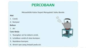 Apa yang kamu rasakan saat ini pada pukul yang sama, yaitu 10.00 wib? Kunci Jawaban Tema 7 Kelas 5 Subtema 2 Halaman 78 81 82 83 85 86 Percobaan Kalor Mengubah Suhu Benda Tribunnewsmaker Com