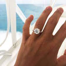 12 Big Rock Engagement Rings We Love Rn Classic Engagement Rings Modern Engagement Rings Diamond Wedding Bands