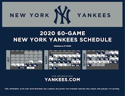 Welcome to the home for all links, news and discussion for the 27 time world champion new york yankees. Yankees 2020 Season Schedule Released Pinstriped Prospects