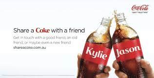 The ad opens with a view of a glass full of ice and coca cola. Share A Coke Campaign Post Analysis Marketing Magazine