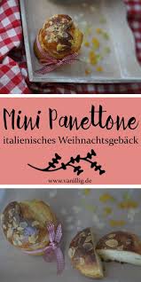 Mini Panettone Italienisches Geback Geschenke Aus Der Kuche Susse Platzchen