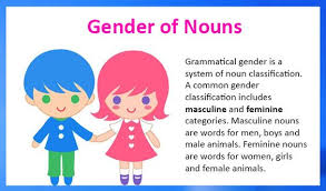 Masculine And Feminine Gender Of Nouns Free Lessons And Worksheets Gender Words Nouns Lesson Nouns Lesson Plan