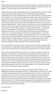 Recuerda que los besos, caricias y abrazos que das o no, son tu propia decisión. Fenix Twitterissa Carta A Papa Enfermo De Alzheimer Escrita Por Su Hija Alicia Ruiz Diamundialdelalzheimer