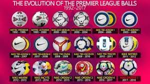 As premier league football continues to gain popularity in the u.s., make sure you're ready to show off your love of the game during your next practice. The Evolution Of The Premier League Balls 1992 2017 Youtube