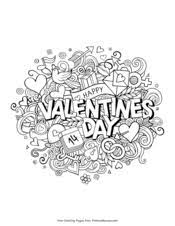 Here's a set of printable alphabet letters coloring pages for you to download and color. Valentine S Day Coloring Pages Free Printable Pdf From Primarygames