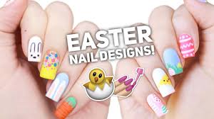 Nail design for long nails. 10 Easy Easter Nail Art Designs The Ultimate Guide Youtube