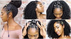 5 curly hairstyles for natural hair