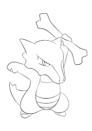 Once you visit the website, it. Marowak No 105 Pokemon Generation I All Pokemon Coloring Pages Kids Coloring Pages