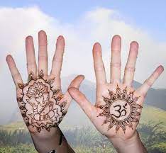 Mehndi designs latest 2018 offline for android apk download : Om And Ganesh Henna Henna Mehndi Designs Indian Henna Designs