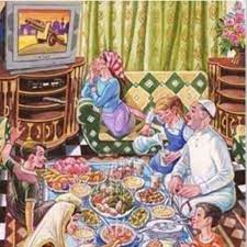 رمضان في زمن الطيبين islamic art calligraphy art painting arabic art