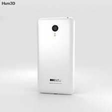 Meizu M2 Note White 3D model ...
