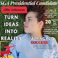 This year's SGA Elections will be held online. Eighth graders through  Seniors will be voting