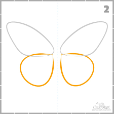 This is an easy step by step drawing lesson that i am sure you won't have a hard time following along with. How To Draw A Butterfly Step By Step Easy And Fast Craft Mart