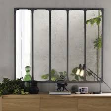 Miroir Industriel Lenaig Miroir Industriel Miroir Style Verriere Idee Deco Industrielle