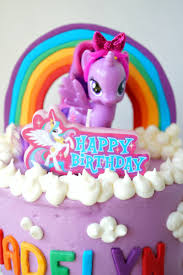 Maybe you would like to learn more about one of these? My Little Pony Tiered Birthday Cake The Baking Fairy