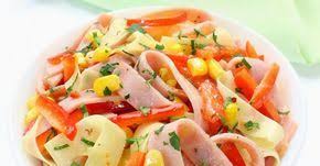 Salade Minceur De Tagliatelles De Jambon Et Concombre Au Mais Recette Salade Minceur Recette Minceur Facile Et Recette Salade