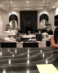 It is also a great idea as it's so easy to change if you decide to redecorate. Kylies Kitchen Family Room Via Snapchat Kyliejennerhouse Interior Design B Jenner House Luxury House Interior Design House Interior