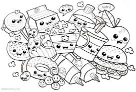 Search through 623989 free printable colorings at getcolorings. Cute Kawaii Cute Coloring Pages Of Food Novocom Top