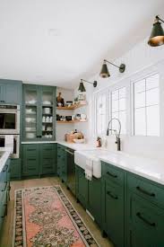 Choosing Green Kitchen Design Ideas Green Kitchen Designs Green Kitchen Cabinets Kitchen Cabinet Design