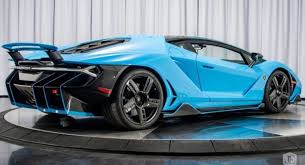 Spotted a lamborghini aventador baby blue in paris ! Who Fancies A Bright Blue Lamborghini Centenario Carscoops