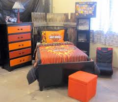 Our harley gifts and decor section includes everything from tabletop accessories to gorgeous pub furniture that will turn your home into a harley haven. Boys Themed Bedrooms That Have Been Sold Harley Davidson Decor Harley Davidson Dyna Harley Davidson Roadster
